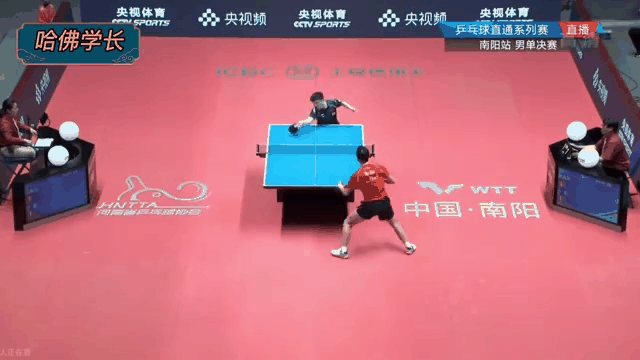 德国乒乓球队鏖战日本乒乓球队，许昕惊艳世界